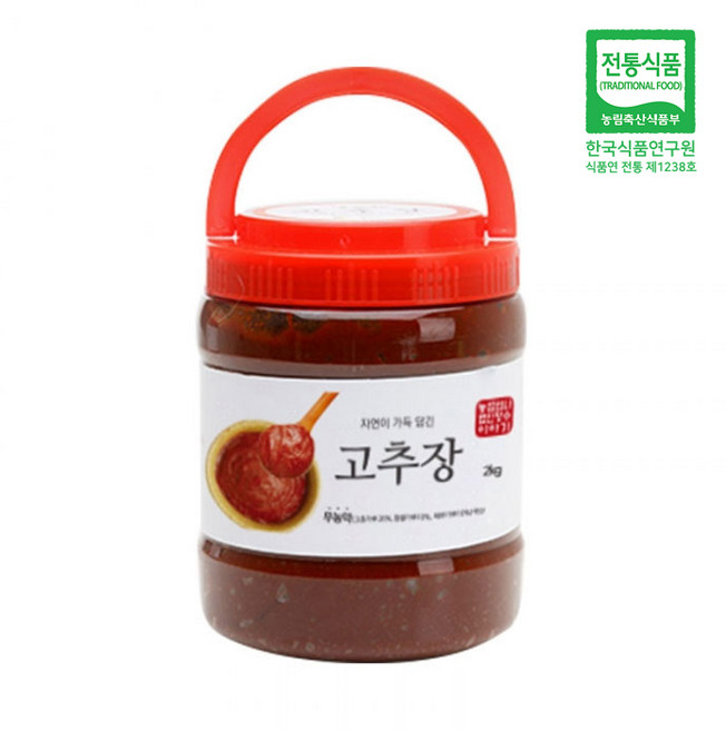 장수이야기 자연이 가득 담긴 고추장 2kg, 1개