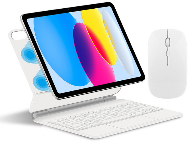 구조독 매직키보드 A1933 충전 무선키보드, 1개, 화이트 블루투스 마우스 포함