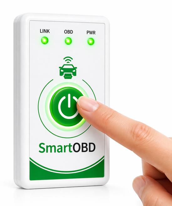 SMARTOBD(스마트obd) 자동차진단기 obd2 온오프 스위치 차량스캐너 elm327 아이폰 안드로이드 동시호한, 1개