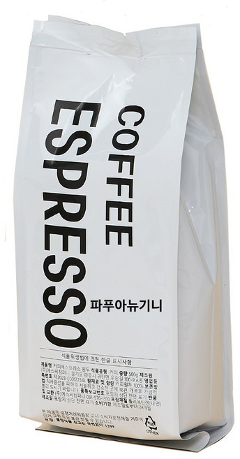 커피에스프레소 파푸아뉴기니 원두커피, 1개, 500g, 홀빈(분쇄안함)