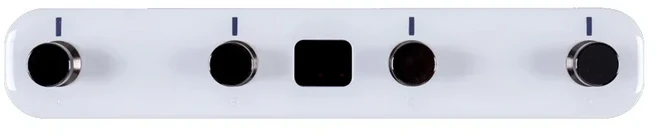 Mooer GWF4 프라임 P1 스마트 기타 페달 및 Gtrs 일렉트릭 기타용 무선 풋스위치 스위치 페달 컨트롤러, 1개, 02 white