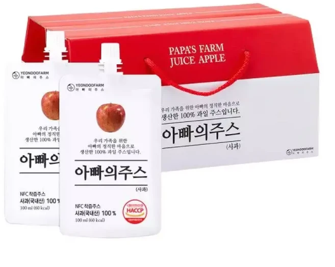 아빠의주스 사과즙 100ml 30개입, 1개