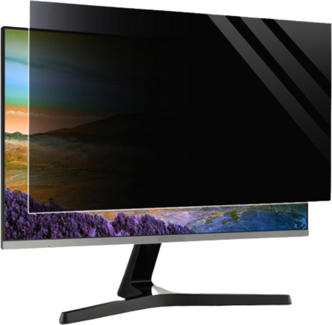 케이디 컴퓨터 모니터 보안필름 16-27인치, 32인치 W (730x440mm), 1개, 블랙