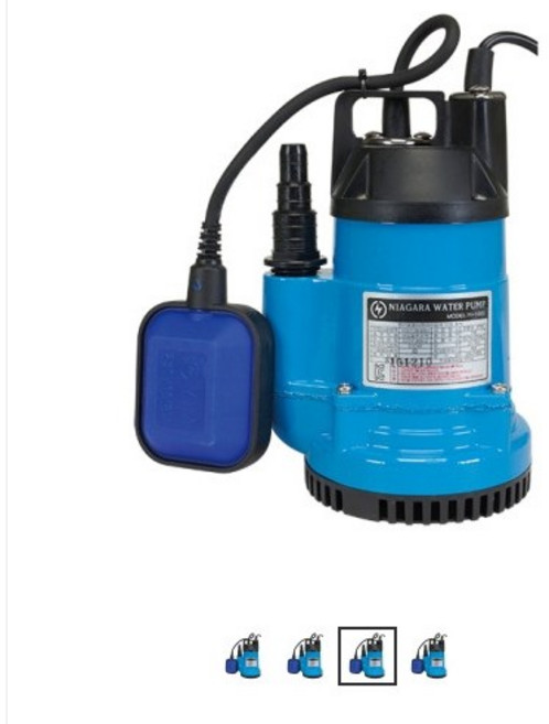 나야가라펌프1000f 수중펌프자동, 1개