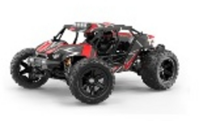 Polar Lights 1:14 無刷馬達四驅遙控車, 紅黑, 1個