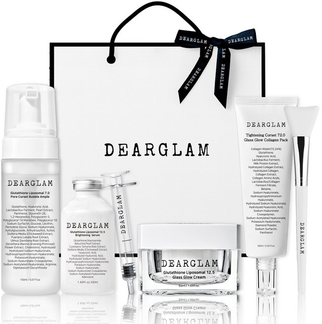 디어글램 콜라겐 스파클 리셋 탄력 4종 세트, 1세트