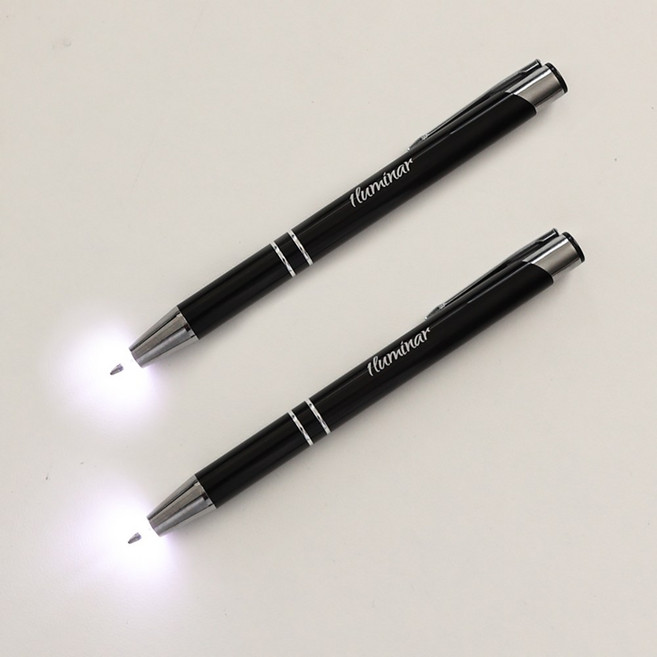 제품공감 일루미나 라이트 펜, 블랙, 2개