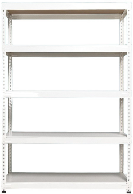 무볼트 베란다 조립식 앵글 선반 5단 수납선반 조립식 앵글선반 5단 앵글 자재 조립식앵글선반 주문제작, 고급양면코팅, 1000*400, 1800, 1개