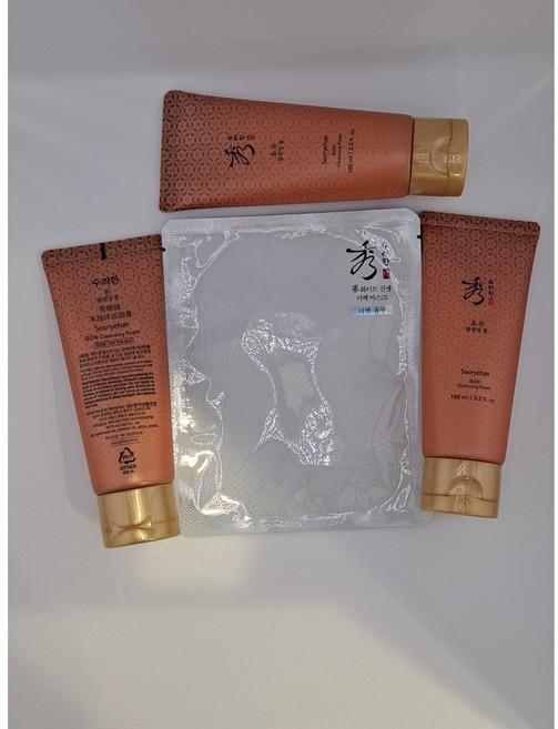 수려한 본 클렌징 폼, 100ml, 3개