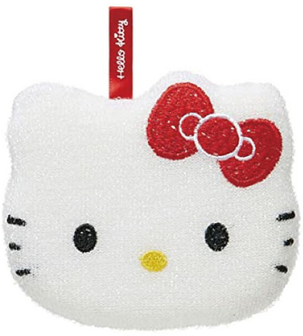 스케이터 헬로키티 키친 스펀지 KKSP1, 1개, 1개