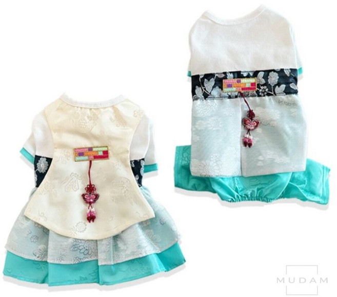 무담 개량한복 새색시새신랑한복