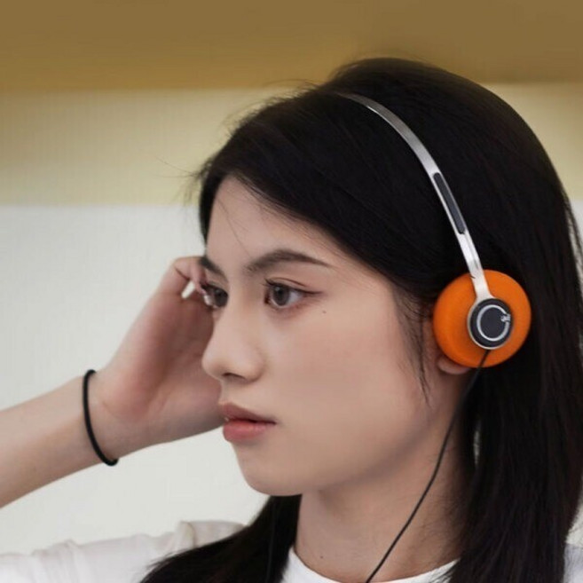 IKF Y3 유선 게이밍 헤드셋 헤드폰 hifi 음악 포도샵 헤드폰, 그레이