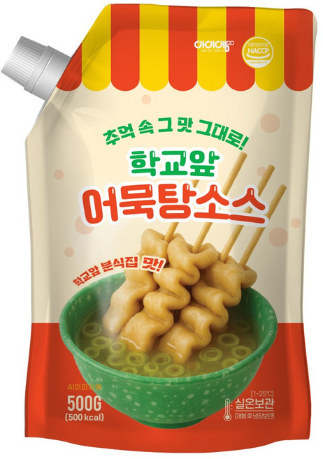 아이엠소스 학교앞어묵탕소스, 1개, 500g