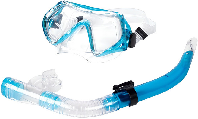 리브스포 익스트림 스노클링 세트, 스카이블루