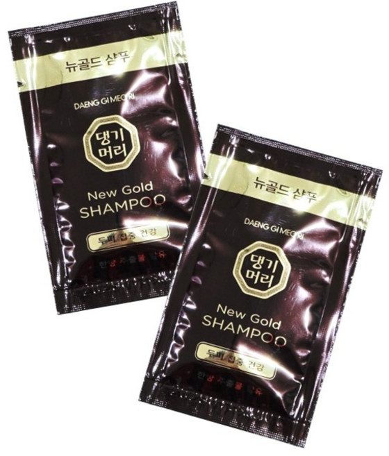 여행용 뉴골드샴푸 50개+1개 총51개 댕기머리 여행용 휴대용, 10ml, 51개