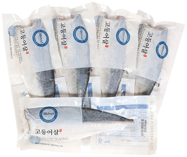 탐라몰 제주산 고등어살 2kg 3kg, 1박스, 고등어살(특대) 10팩