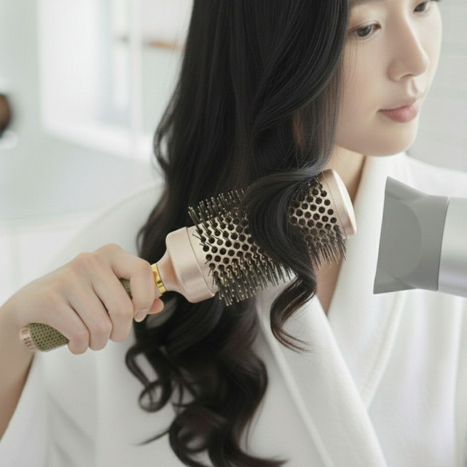 루프메이드 대왕롤빗 45호 볼륨드라이빗, 1개, 골드