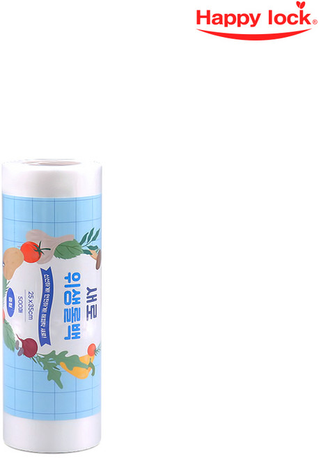 해피락 새로 위생롤백 25cm x 35cm, 중(M), 500개, 1개