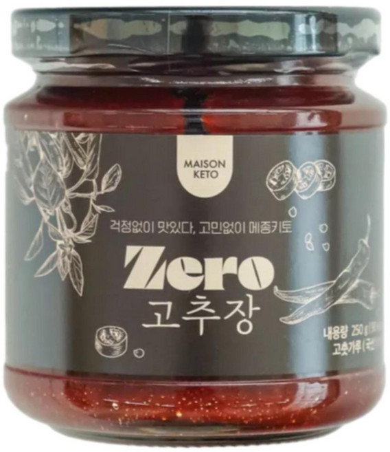 메종키토 제로고추장 250g, 1개