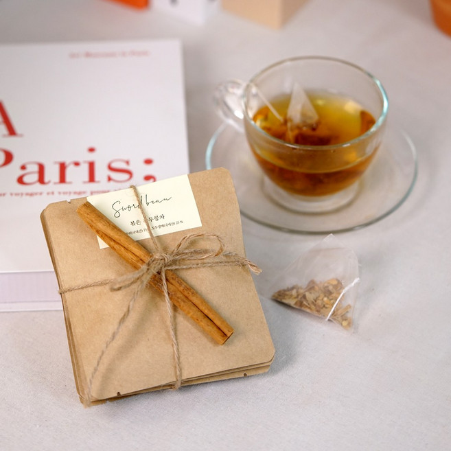 전통차 개별포장 티백세트 포켓티 13종 여주차 돼지감자차 카페인없는차, 1세트, 날씬하게