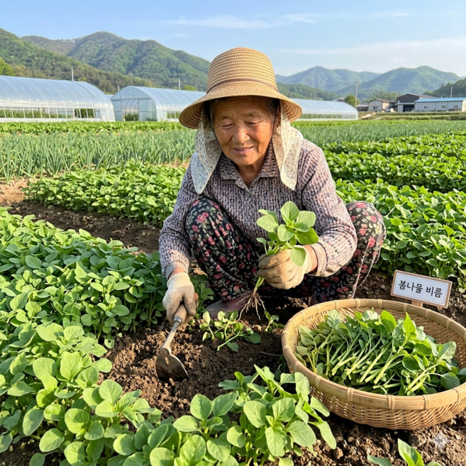 국내산 비름나물 봄나물 산나물 당일수확 신선한 새비름 무침 제철, 1개, 2kg