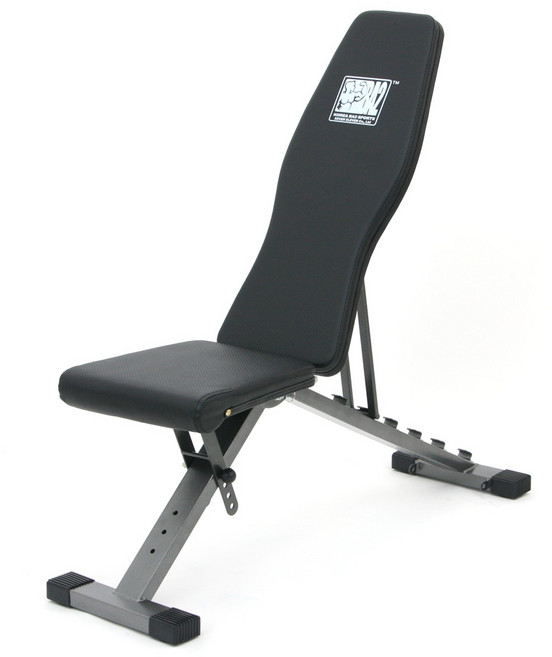 바투 인클라인 벤치 프레스 BM200 헬스 덤벨 의자, 블랙