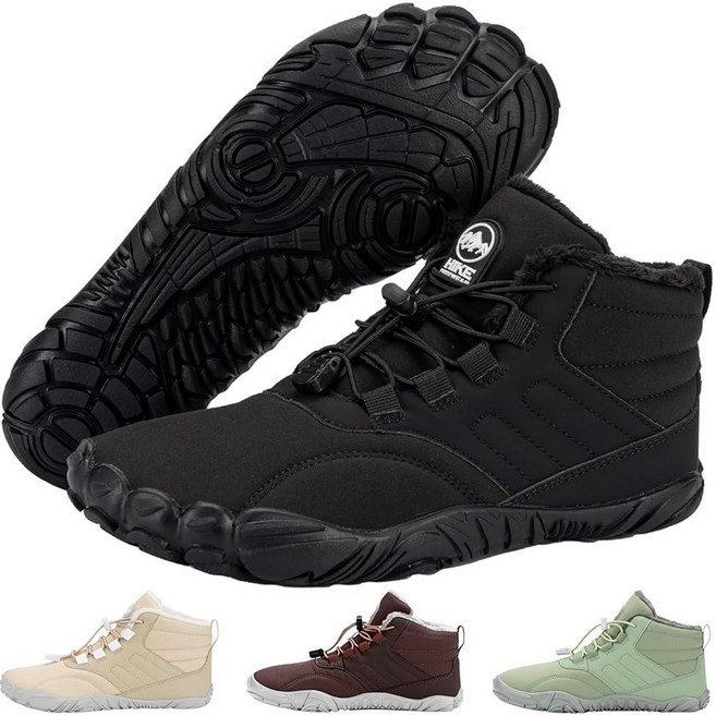 Hike Footwear Caspar Pro HF - 미끄럼 방지 및 편안한 겨울용 맨발 신발 따뜻함과 지지력을 제공하는 워킹 부츠 여성용 남성용 유니_165353