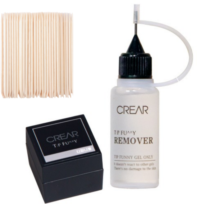 크레아 티퍼니젤 손톱연장 네일팁접착제 세트, 1세트, 패키지C