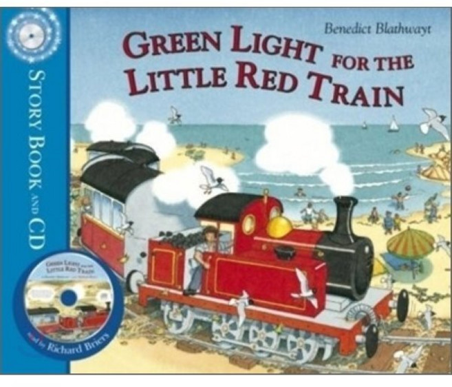 Little Red Train : Green Light for the Little Red Train (Book & CD), Red Fox
