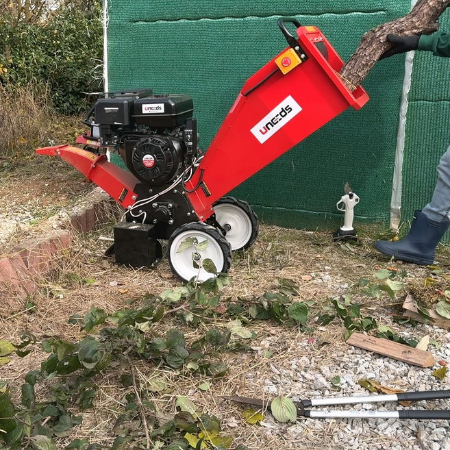 유니즈 나무파쇄기 15마력 잔가지 파쇄기 키시동 엔진 농업용 나무 목재 분쇄기 4행정 UN-R1009K 건초 대나무, 1개