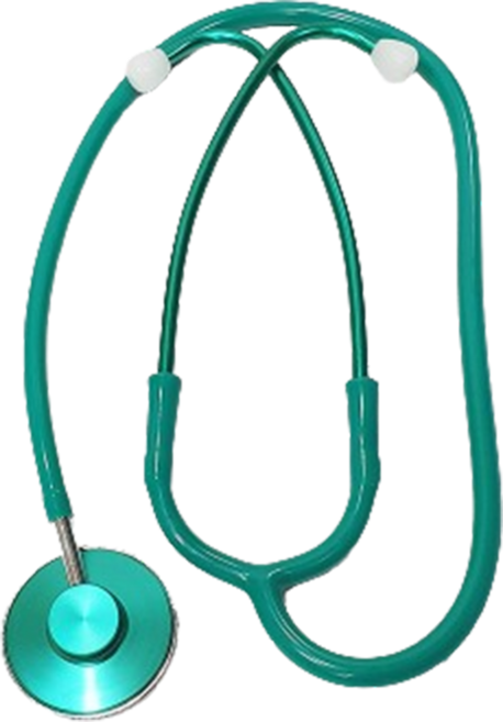 야마수 간호사용 청진기 YA110 / 단면 그린, 1개