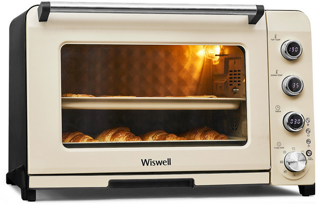 위즈웰 디지털 오븐 42L GL-42A/B 프리미엄 베이킹 오븐 컨벡션오븐 전기오븐 제과제빵오븐, GL-42A