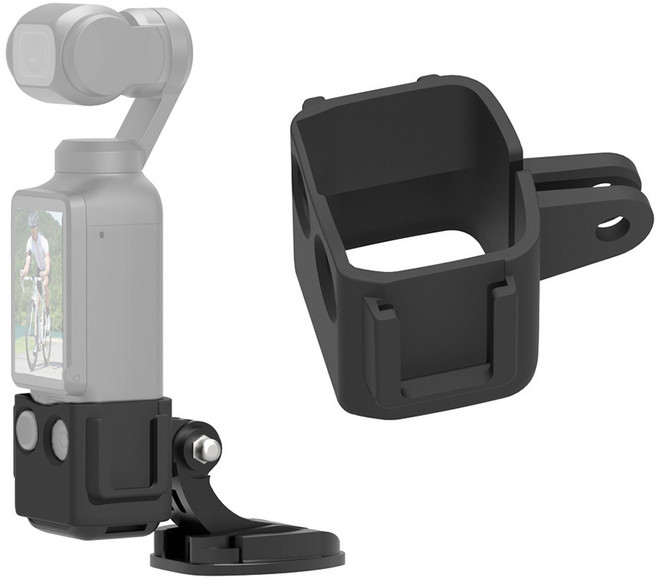 DJI 오즈모 포켓3 전용 홀더 경량 플라스틱 콜드슈 조명 설치 클립 집게 클램프 거치대, 1개, 단품