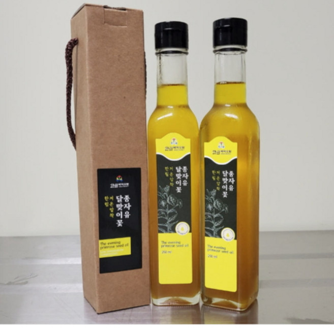 한림바이오팜 국내산저온압착 아토피건성피부 감마리놀렌산함유 달맞이꽃종자유, 1개, 250ml