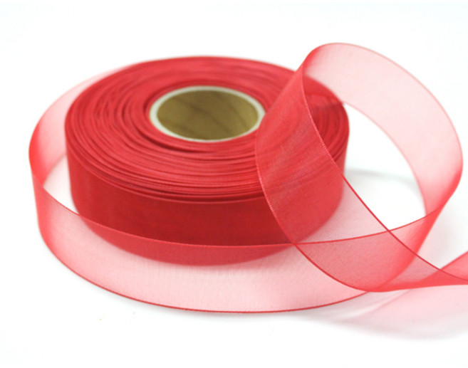 나모몰 크리스마스리본, 08-01.포리오간디(25mm)_빨강