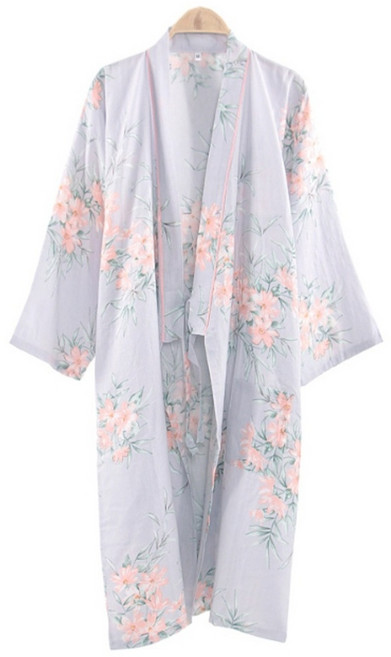 이뽀나몰 여름잠옷 마사지가운 맛사지가운 유카타 일본 기모노 잠옷가운