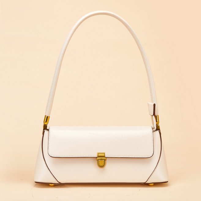 여성 숄더 토트 여성용 소가죽 미니 숄더 겨드랑이 가방