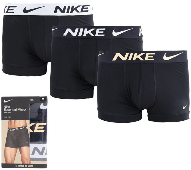 나이키 언더웨어 트렁크 3팩 KE1156
