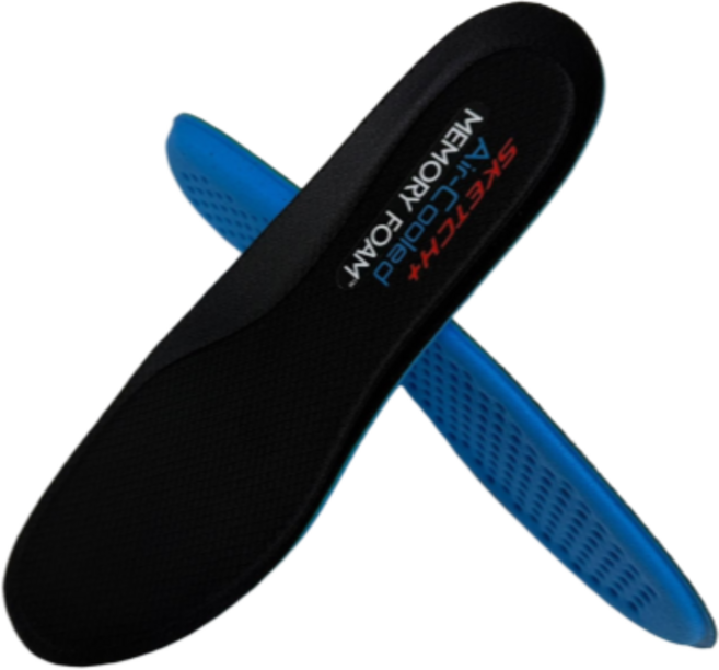 스케쳐스 호환 고급형 깔창 메모리폼 교체용, 1세트(고급형)