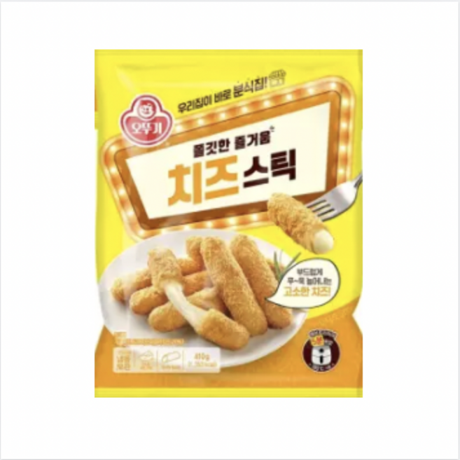 오뚜기 치즈스틱, 4개, 410g