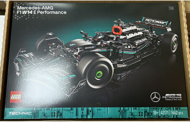 레고 테크닉 42171 메르세데스 AMG F1 W14 E 퍼포먼스, 혼합색상, 1개