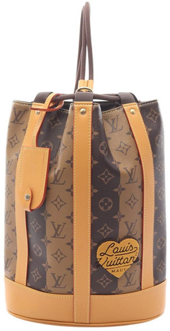 루이 비통 중고 2021-2025 X 니고 모노그램 리버스 랑도네 백팩