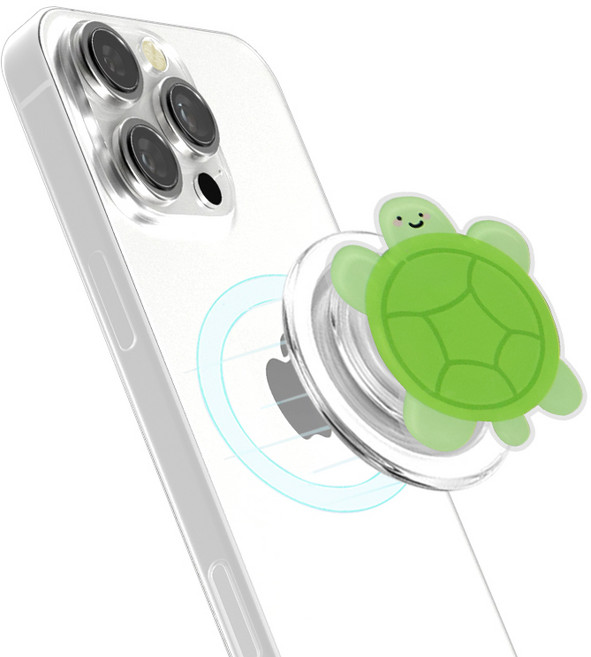 니하 아이폰 맥세이프 그립 홀더 스마트톡, 1개, 꼬북