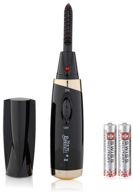 진케어 아이컬 속눈썹 고데기 (건전지2개+면봉 200p증정), 진케어 아이컬 (검정)