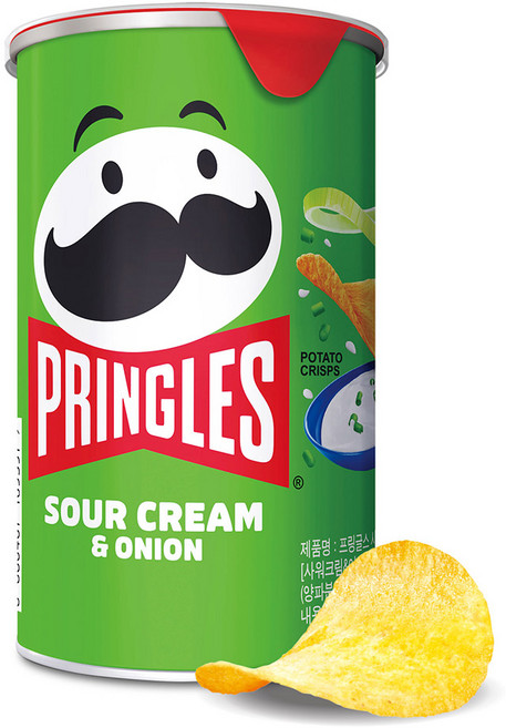 프링글스 사워크림 앤 어니언, 53g, 1개