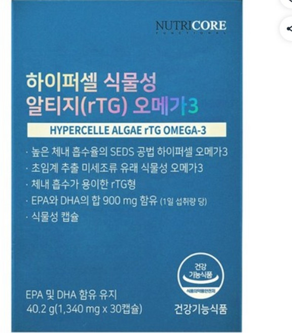 하이퍼셀 공법 오메가3 추천 30정, 5개, 40.2g