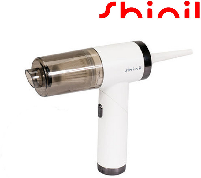 신일 에어건 초강력 미니 콤프레샤 무선 컴퓨터 청소 캠핑 가정용 에어건 화이트, 1개