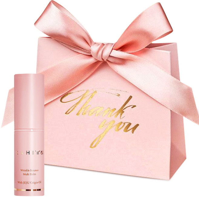 [선물포장] 가히 링클 바운스 멀티밤 본품 새해 단체 설날 연말 선물, 9g, 1개