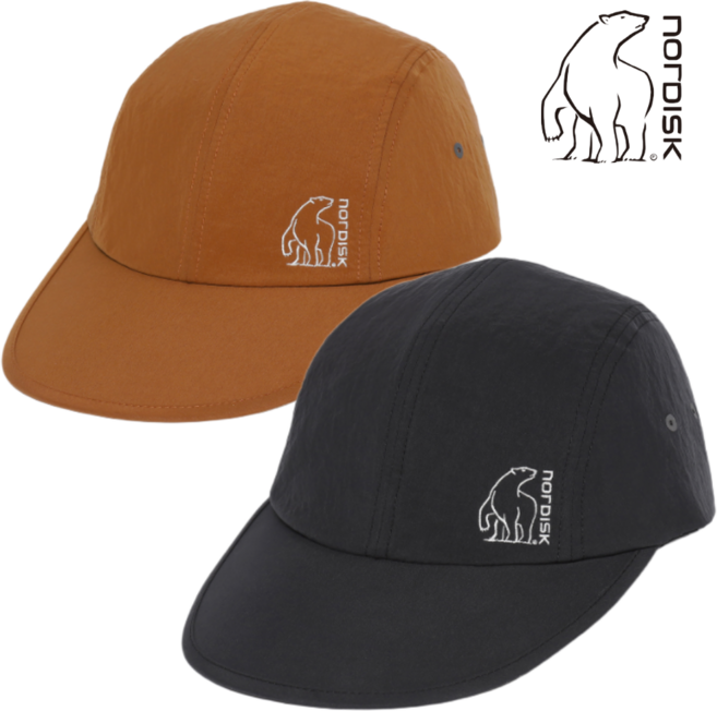 [정상가: 79 000원] 노르디스크 남여공용 볼캡 경량 나일론 원단 플랫 챙 긴 쉐입 트렌드핏 흡습속건 땀받이 후면 스트링 조절 간절기 여름 일상 외출 등산 산행 산책 캠핑 골프