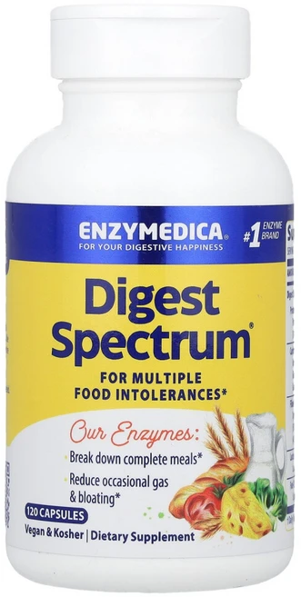 엔자이메디카 다이제스트 스펙트럼 캡슐, 120정, 1개 - 쿠팡